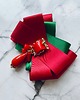 broszki Brosza  z ozdobą w stylu glamour z czerwonymi  kamieniami NEW 3