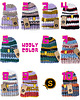 czapki damskie WOOLY COLOR "12"ciepła wełniana czapka 4