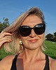 kolczyki pozłacane ZŁote kolczyki asymetryczne z kółek z pozłacanego srebra 2