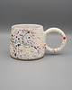 kubki Ceramiczny kubek z okrągłym uszkiem 1