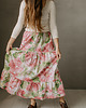 spódnice maxi Spódnica FOLHA LONG /ROSA/ 2