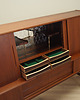 komody Highboard tekowy, duński design, lata 70, produkcja: Dania 4