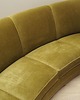 sofy i szezlongi Sofa welurowa zielona, duński design, lata 60, produkcja: Dania 5