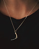 wisiory PEARL empty / glossy silver necklace 6