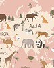 obrazy i plakaty do pokoju dziecięcego Plakat dziecięcy mapa świata kontynentów 3