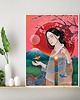 plakaty Plakat Japonka - REZERWACJA 1