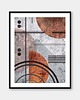 plakaty Zestaw Dwa Plakaty Industrial no. 8 i no. 9+ dwie czarne ramki 40x50 cm 4