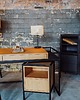 regały i półki Regał stolik nocny z szufladami SKAP BLACK 1R1 DRAWER x2 - czarny 3