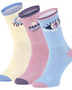 skarpetki damskie Zestaw 3 par skarpet SURF SOCKS długie, kolorowe, bawełniane, unisex, modne 1