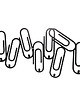 wieszaki Wieszak metalowy na ścianę CLIPz 3
