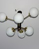 lampy wiszące Modernistyczny żyrandol, lata 70 4
