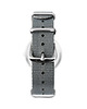 zegarki unisex Zestaw prezentowy - Czarny kotek - zegarek i brelok - nylonowy, szary 2