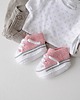buty dziecięce Trampkowe skarpetki/buciki - róż/szary 4