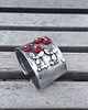 bransoletki wire wrapping Małe maki - bransoletka regulowana 4