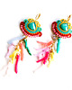 kolczyki soutache Sutaszowe kolczyki BELIZE z koralowcem _ kolekcja 2025 1