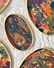 patery i talerze Zestaw ceramicznych talerzy 7