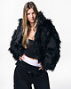 kurtki damskie Sztuczne futro długi włos black faux FUR(IOUS) Jacket 7