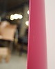lustra stojące i wiszące Lustro Lipstick różowe, włoski design, lata 70, Rodolfo Bonetto 7
