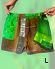 spodnie męskie Spodenki unisex do spania bokserki drugie życie MINECRAFT tnt 1