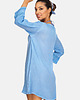 tuniki damskie Niebieska tunika damska Sukienka plażowa przed kolana 1