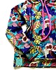 bluza z kapturem damska Bluza tropikalne owoce i kwiaty 3