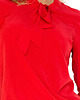 body damskie 140-3 Bluzka z wiązaniem z przodu - CZERWONA - XXL 4