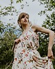 t-shirt damskie Jedwabna koszulka na ramiączkach, FLORAL 3 5