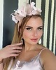 fascynatory Fascynator ślubny YARAH BOHO RÓŻ /oraz inne kolory 1