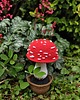 dodatki - różne Muchomorek ozdoba, Grzyb w doniczce, Dekoracja grzybek 4
