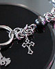 chokery Chain mail goth * Possessed Me* Choker stal nierdzewna 6