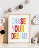 obrazy i plakaty do pokoju dziecięcego Plakat CHASE YOUR DREAMS 1