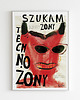 plakaty Plakat Szukam Techno Żony ilustracja poster na prezent 1
