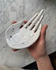 pojemniki na biżuterię Ceramiczna Łapka Handmade Talerzyk na Biżuterię Dalmatyńczyk w Złote Ciapki 4