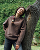 swetry damskie  BARIBAL Mokka Sweter Oversize a la bluza Wełniana 100% Merino 3