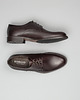 buty męskie Ciemnobrązowe buty, obuwie męskie derby b005 1