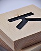 napisy dekoracyjne i tabliczki Litery typu scrabble, z drewna, drewniana krzyżówka 1