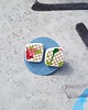 kolczyki ceramiczne Kolczyki ceramiczne w kolorowe wzory 1