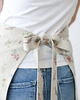 fartuchy kuchenne Lniany fartuszek zapaska WILD FLOWERS 3