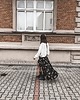 spódnice maxi Spódnica Anette Boho Black Flowers 2