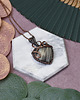 wisiory Miedziany wisiorek wire wrapping z jaspisem #412 3