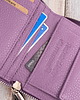 portfele damskie Portfel damski skórzany fioletowy z ochroną RFID Paolo Peruzzi T-139-PI 7