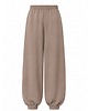 spodnie materiałowe damskie Spodnie luźne cappuccino YY600110 2