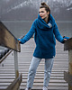 swetry damskie  Sweter Boucle Morski 3