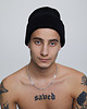 czapki damskie Czapka Premium Cotton Beanie Black 4