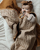 śpiwory i rożki niemowlęce Vintage stripes beige - śpiworek niemowlęcy 1