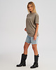 t-shirt damskie Koszulka damska OVERSIZE Washed Smoke 1