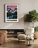 grafiki i ilustracje PATAGONIA- plakat górska kraina 3