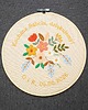Ślub - inne Podziękowania, Indywidualna dedykacja, haft w tamborku 23 cm 5