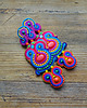 kolczyki soutache Kiko- etniczne kolczyki soutache 3