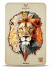puzzle dla dzieci PUZZLE DREWNIANE LEW 100 elementów A5 4